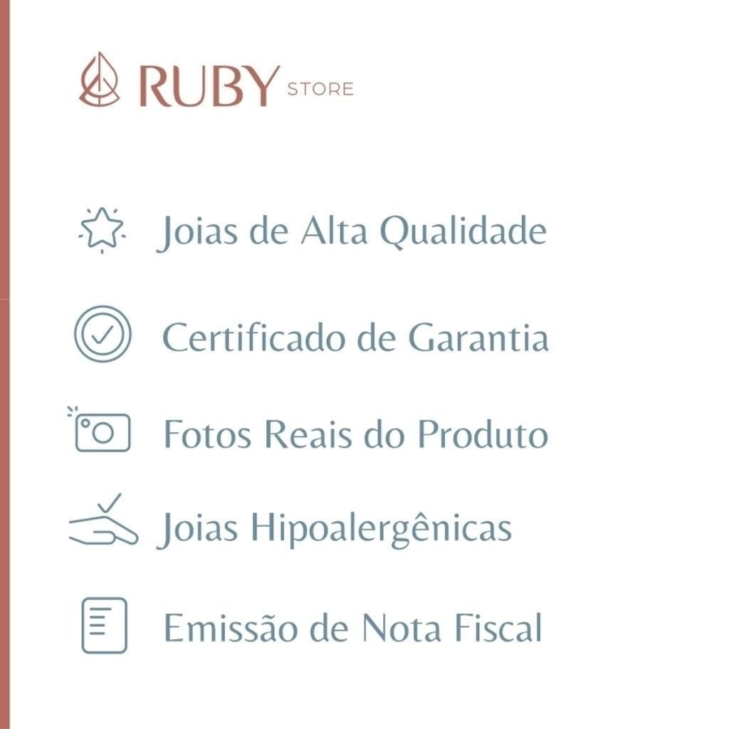 Colar 5 Trevos Dupla Face Semijoia Preto Onix Preto 5