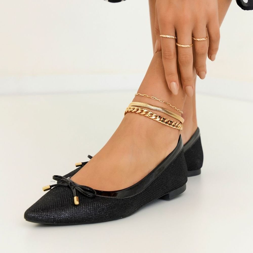 Tornozeleira Delicada Elos Groumet Semijoia Banho Ouro Dourado 2