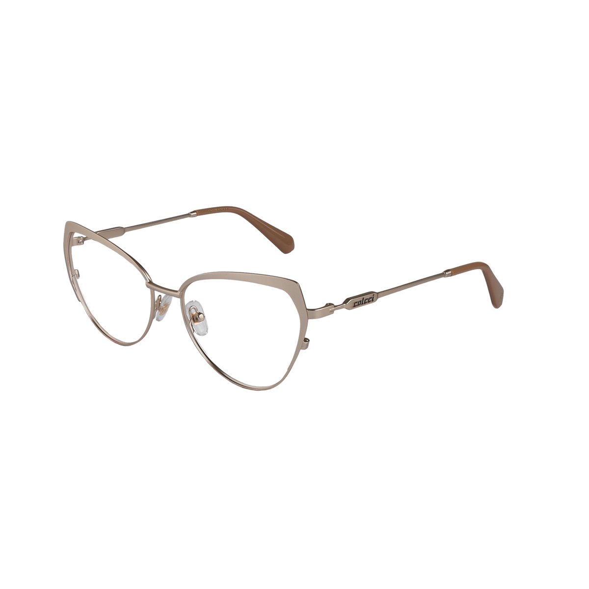 Armacao De Oculos Colcci C6179e0853 Dourado Fosco