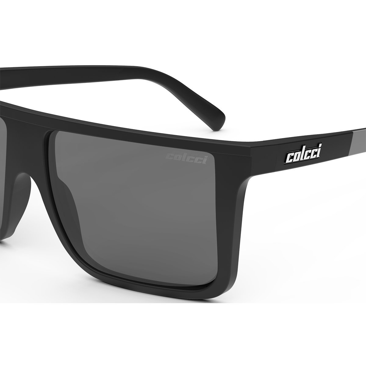 Oculos Solar Infantil Colcci Garnet Fun C0207afe01 Preto Fosco Lente Cinza Preto 3