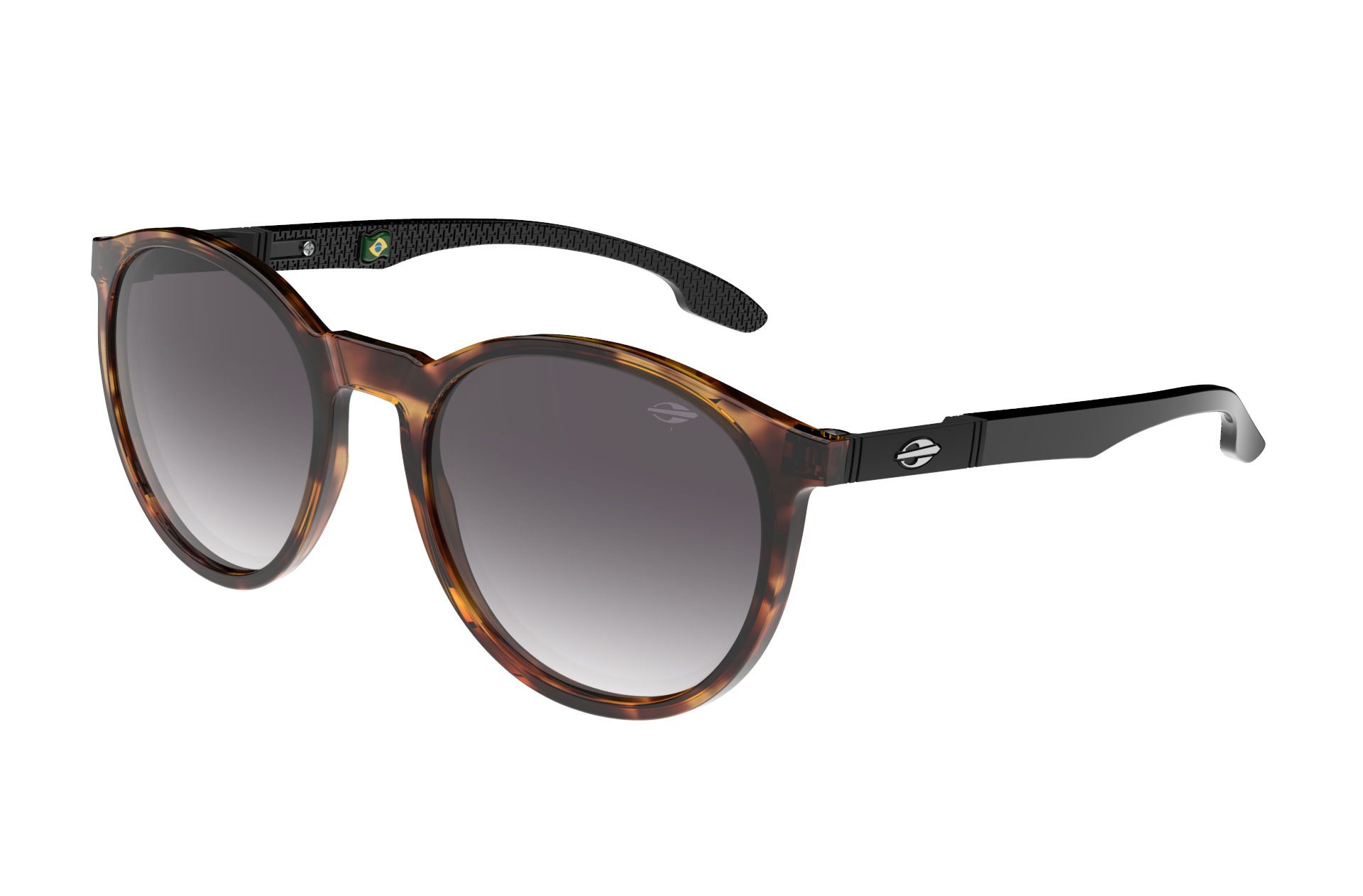 Oculos Solar Mormaii Maui M0035f2933 Marrom Brilho Demi Lente Cinza Degrade Marrom 1