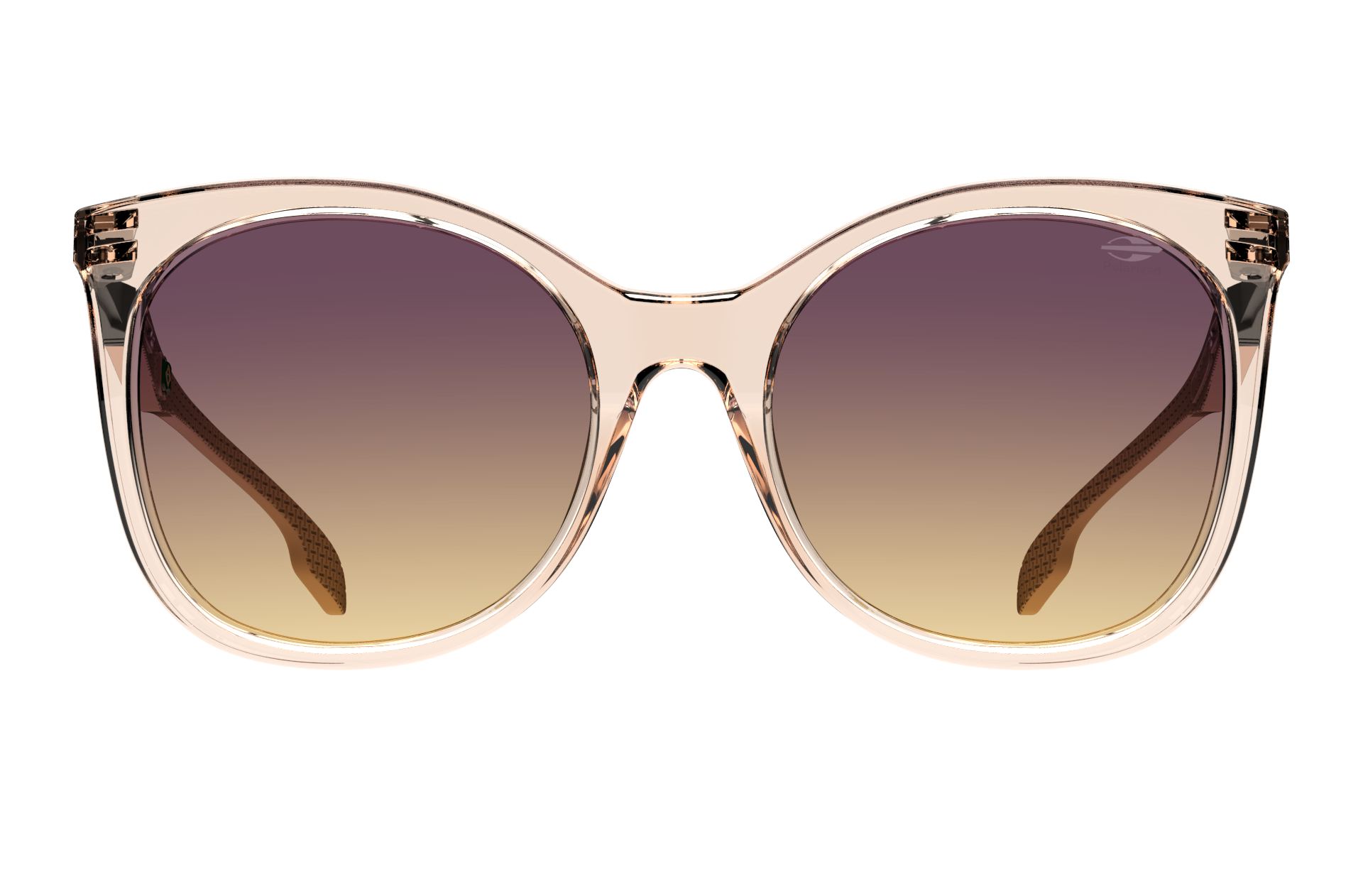 Oculos Solar Mormaii Antalia M0155b61a7 Nude Translucido Lente Roxo Degrade Bege 2