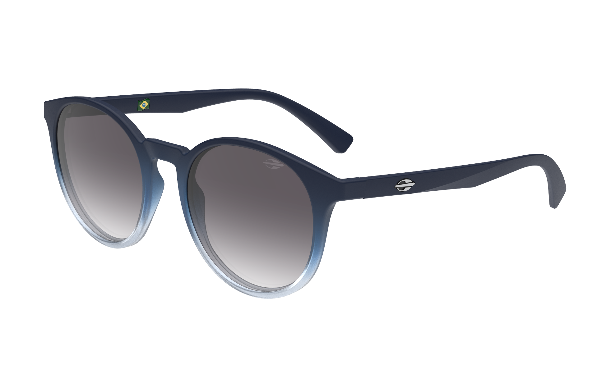 Oculos Solar Mormaii Agra Sun M0152kc633 Azul Fosco Degrade Lente Cinza Degrade