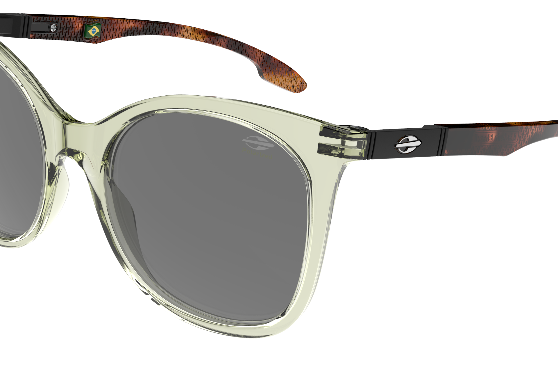 Oculos Solar Mormaii Antalia M0155kcx01 Verde Translucido Lente Cinza Verde 3