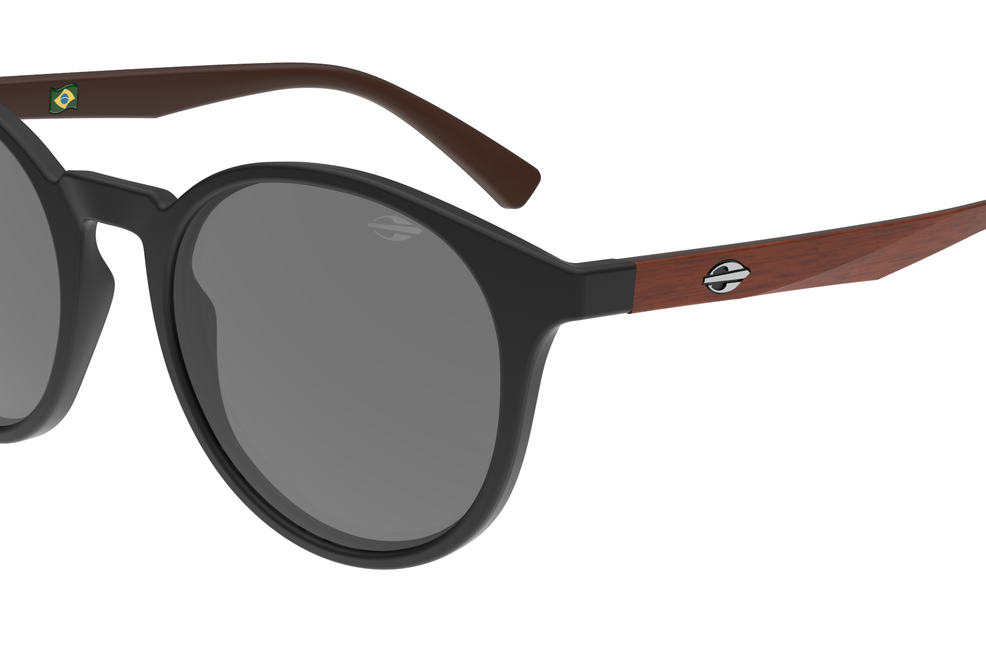 Oculos Solar Mormaii Agra Sun M0152afw01 Preto Fosco Lente Cinza Preto 3