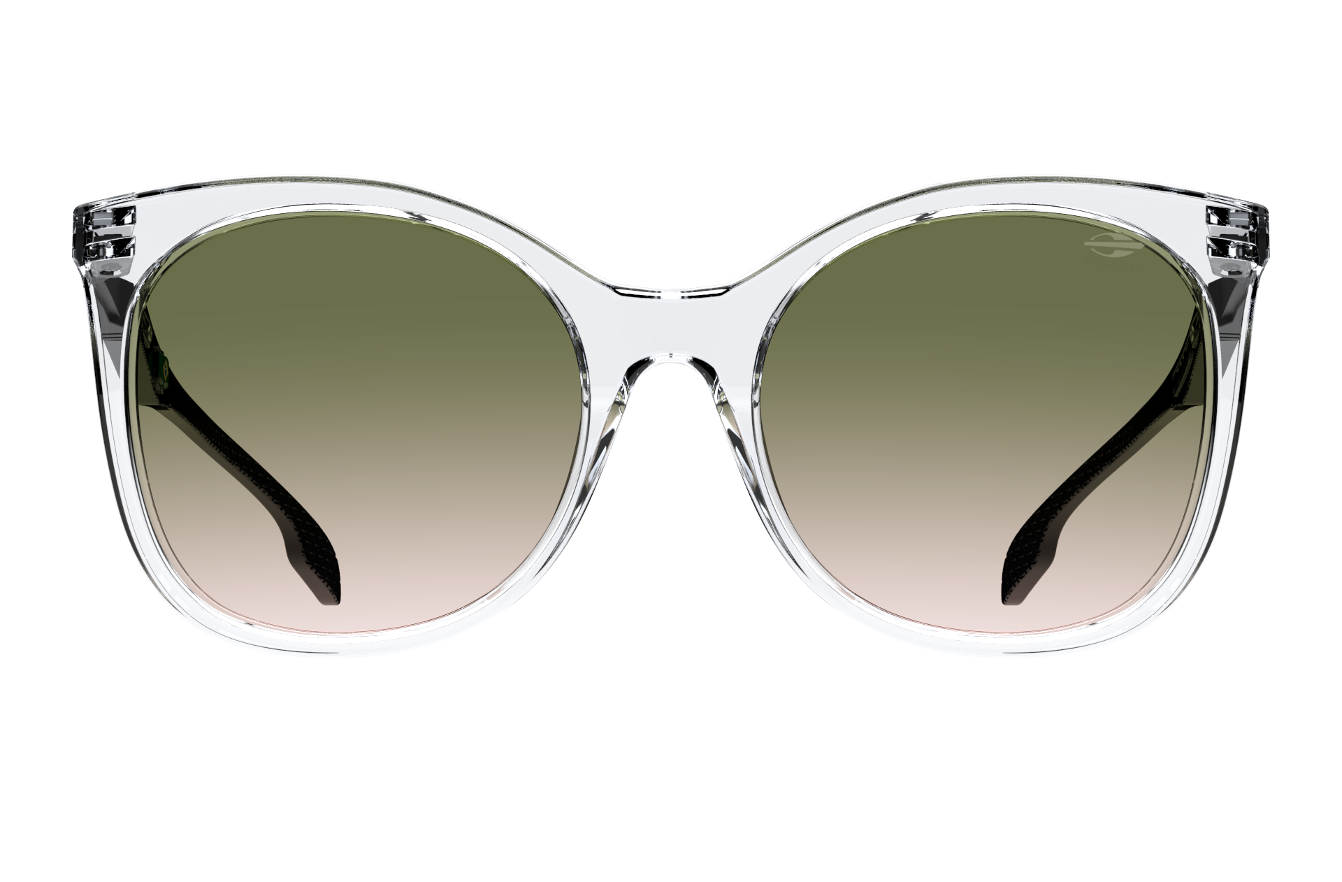 Oculos Solar Mormaii Antalia M0155dc0a8 Transparente Translucido Lente Verde Degrade Branco 2