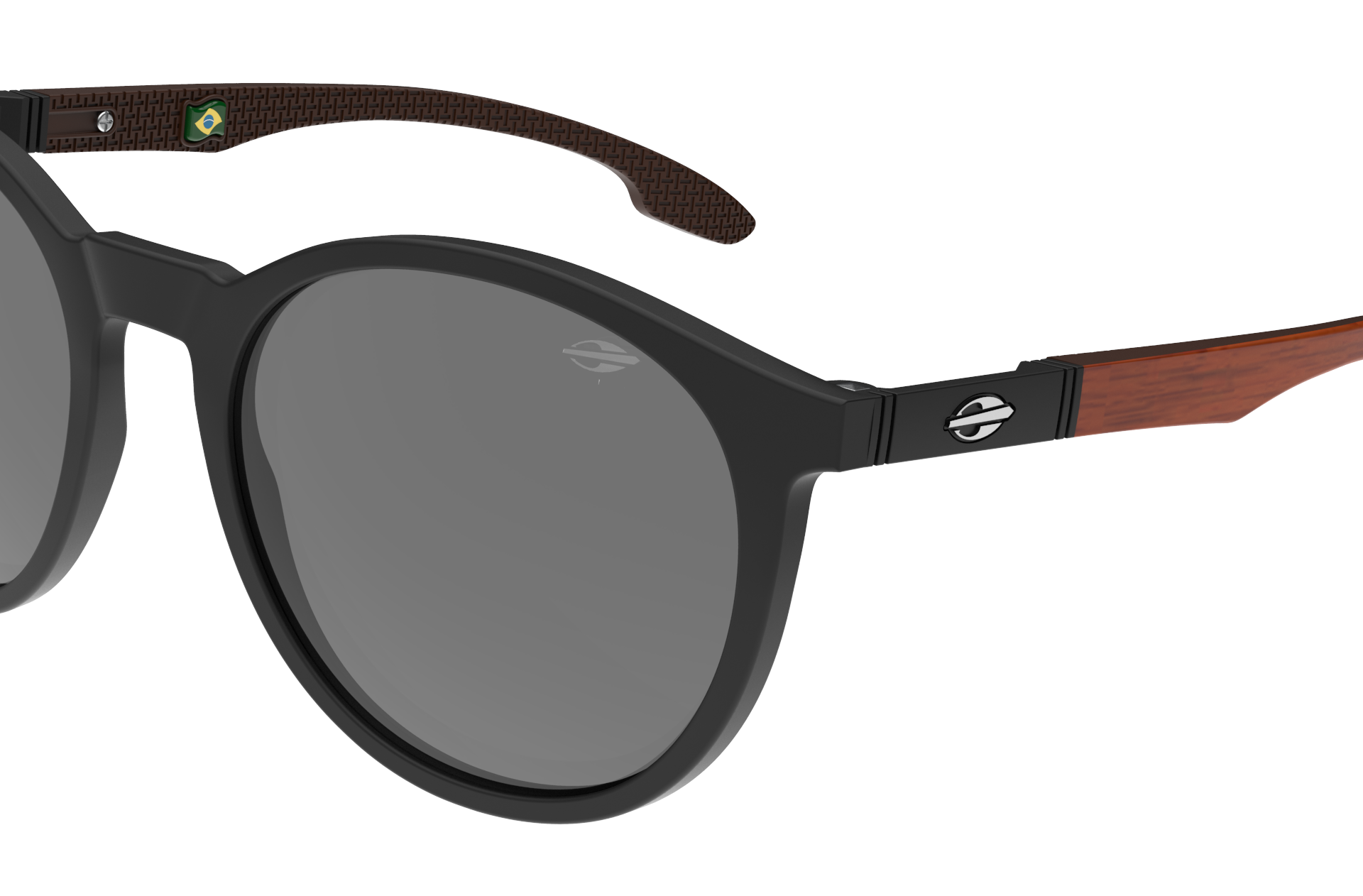 Oculos Solar Mormaii Maui M0035afw01 Preto Fosco Lente Cinza Preto 3