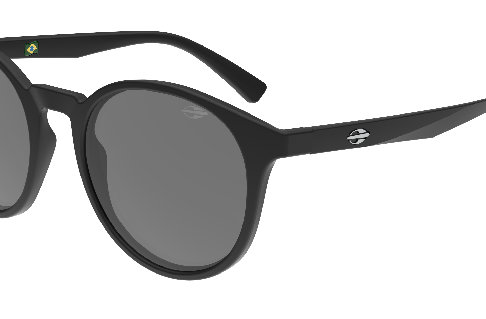 Oculos Solar Mormaii Agra Sun M0152a1401 Preto Fosco Lente Cinza Preto 3