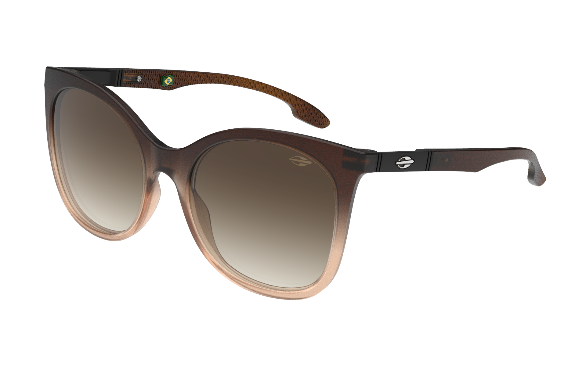 Oculos Solar Mormaii Antalia M0155f0834 Marrom Fosco Degrade Lente Marrom Degrade Marrom 1