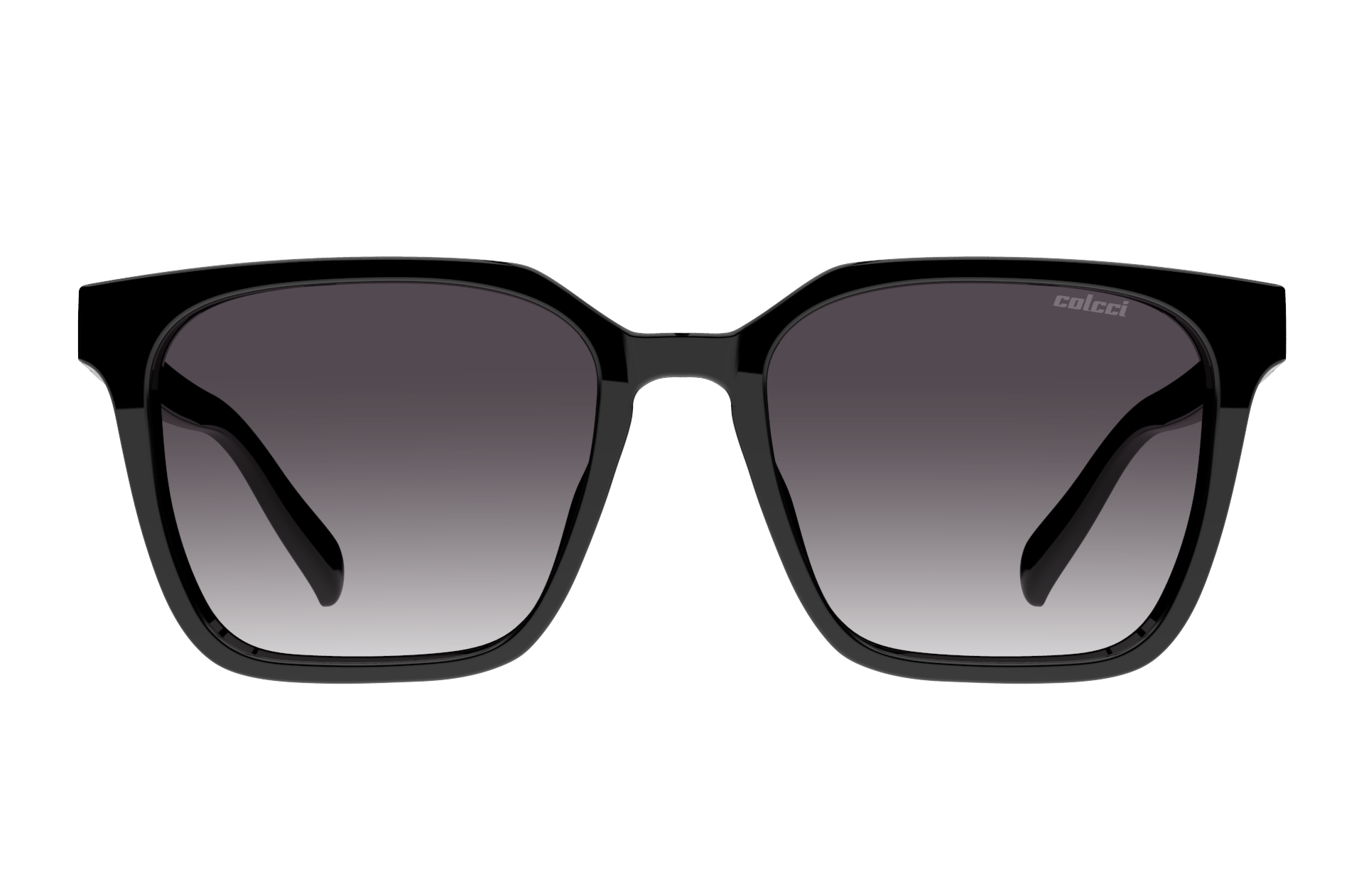 Oculos Solar Infantil Colcci Kai Fun C0244a0233 Preto Brilho Lente Cinza Degrade Preto 2