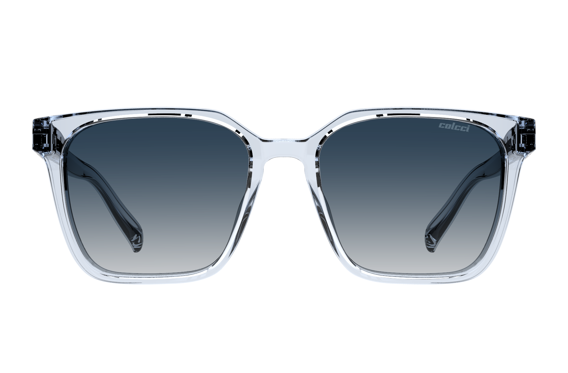 Oculos Solar Infantil Colcci Kai Fun C0244kcr86 Azul Translucido Lente Azul Degrade Azul 2