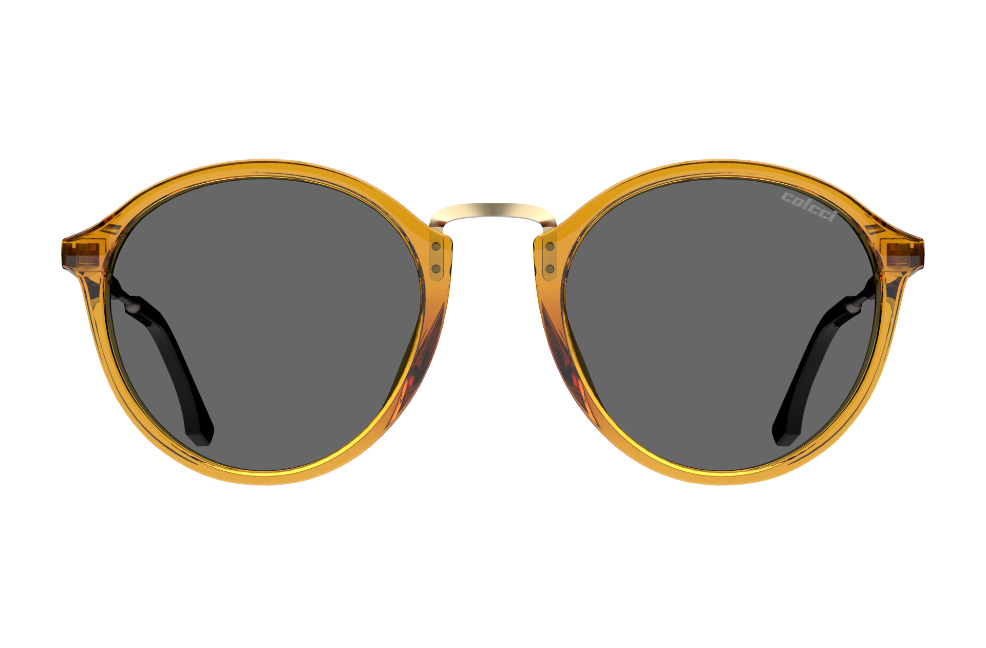 Oculos Solar Colcci Tanne C0242j8201 Laranja Translucido Lente Cinza Laranja 2
