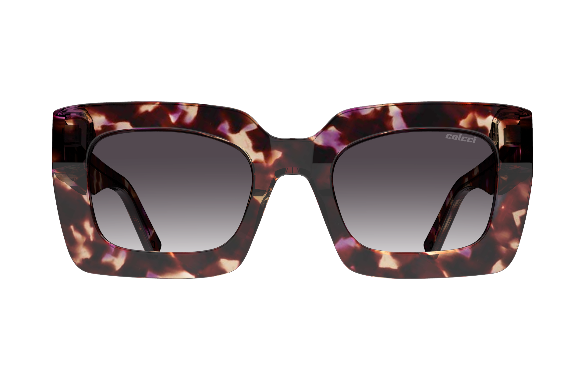 Oculos Solar Colcci Brenda C0236fc133 Roxo Brilho Demi Lente Cinza Degrade Roxo 2