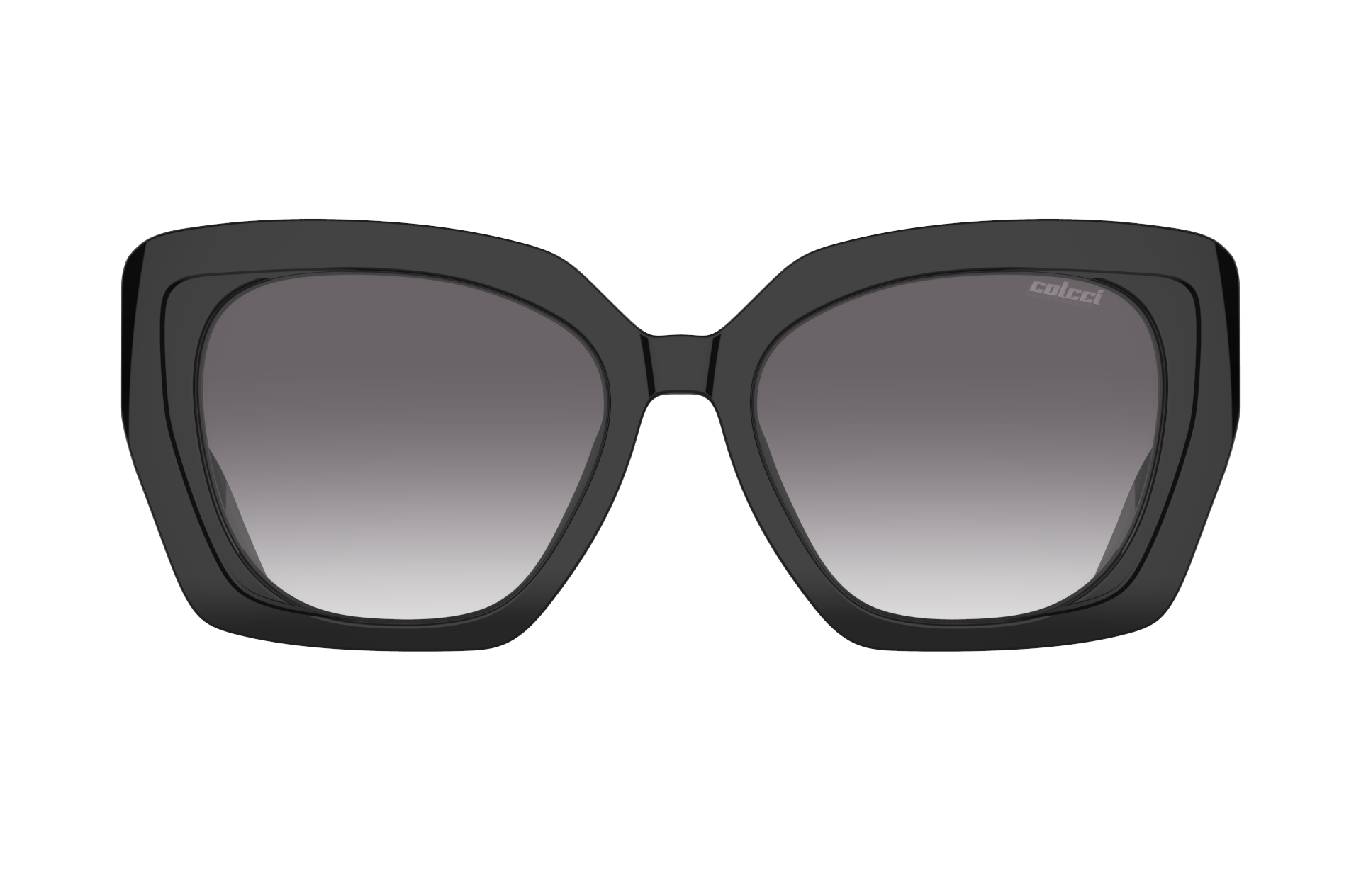 Oculos Solar Colcci Neli C0238a0233 Preto Brilho Lente Cinza Degrade Preto 2