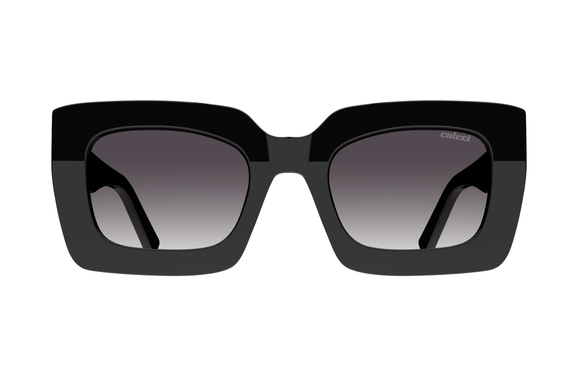 Oculos Solar Colcci Brenda C0236a0233 Preto Brilho Lente Cinza Degrade Preto 2