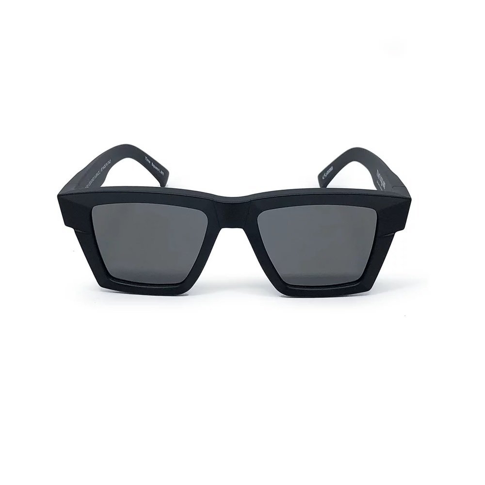 Light Mellow 「Sunshine」 Oculos Solar Evoke Time Square A11 Preto Fosco Lente Cinza Preto