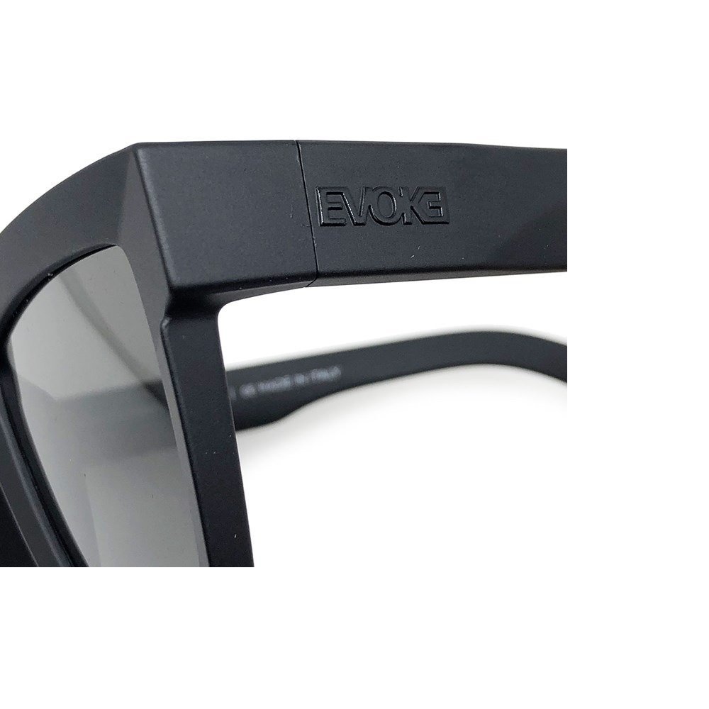 Oculos Solar Evoke Time Square A11 Preto Fosco Lente Cinza Preto