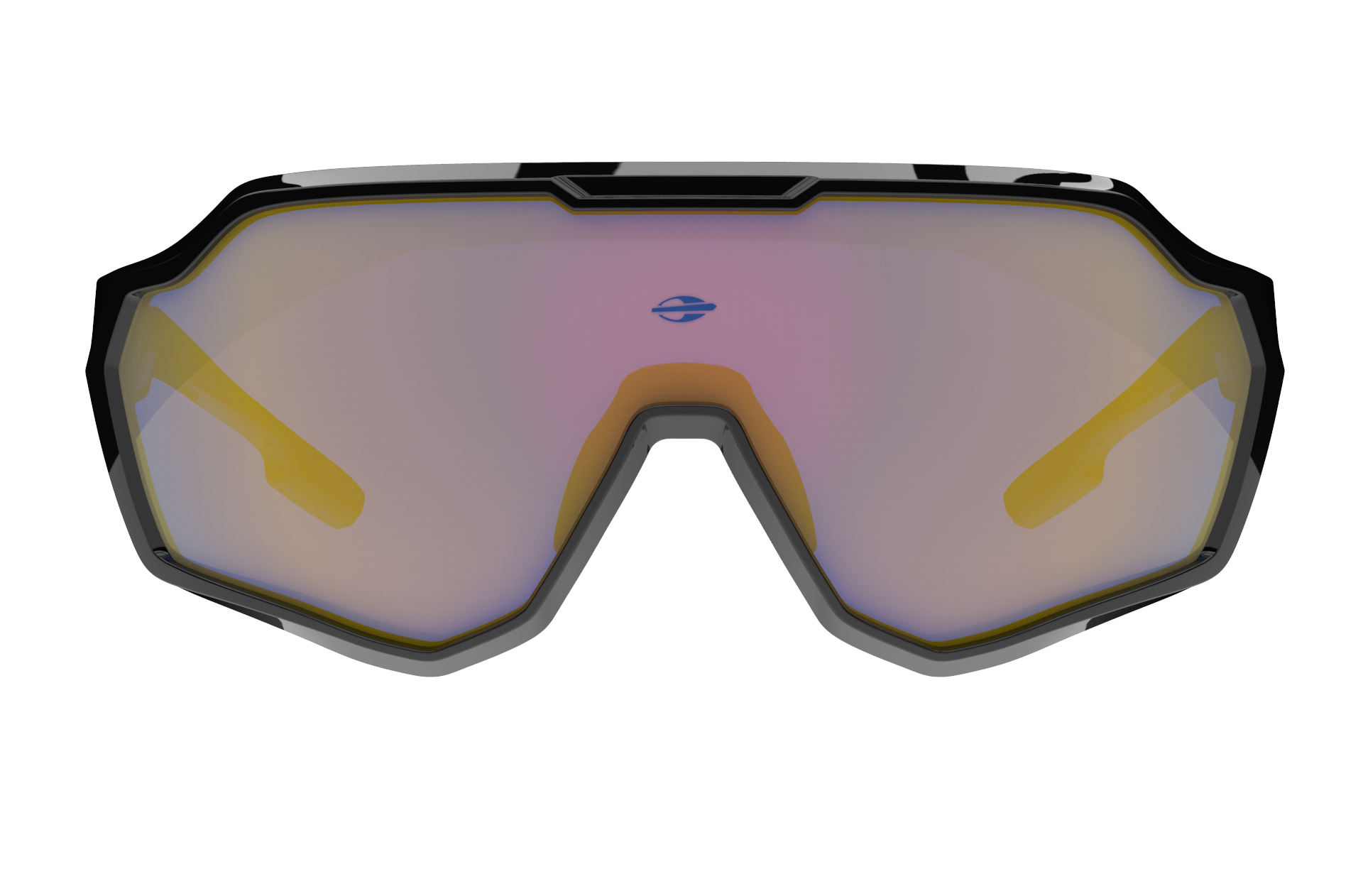 Oculos Solar Mormaii Bravus M0163a3496 Preto Brilho Lente Dourado Espelhada Preto 2