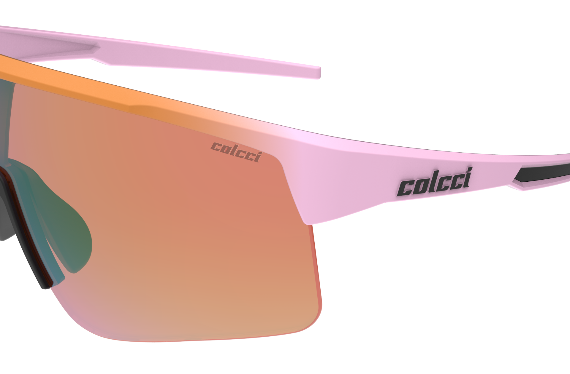 Oculos Solar Colcci Victory C0252bd420 Laranja Fosco Degrade Lente Rosa Espelhada Laranja 3