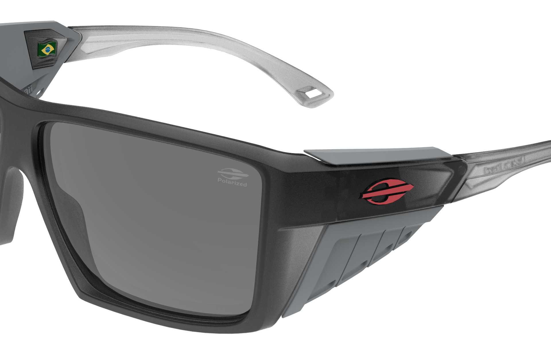 Oculos Solar Mormaii Barcelos M0160dk203 Fume Fosco Lente Cinza Polarizada Cinza 3