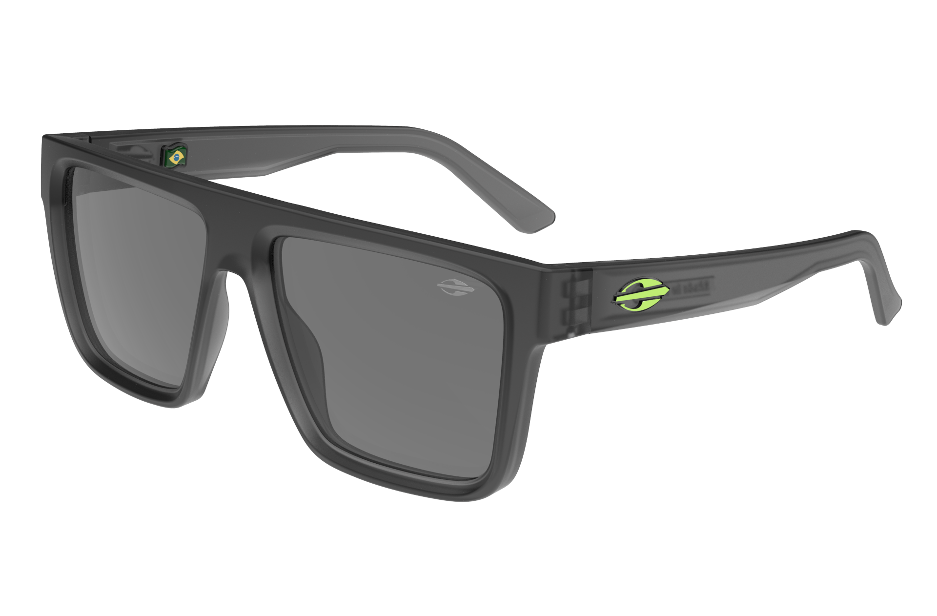 Oculos Solar Mormaii Doha M0161d1301 Fume Fosco Lente Cinza Cinza 1