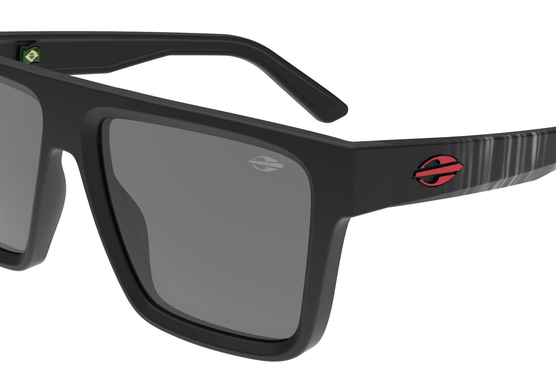 Oculos Solar Mormaii Doha M0161a4901 Preto Fosco Lente Cinza Preto 3