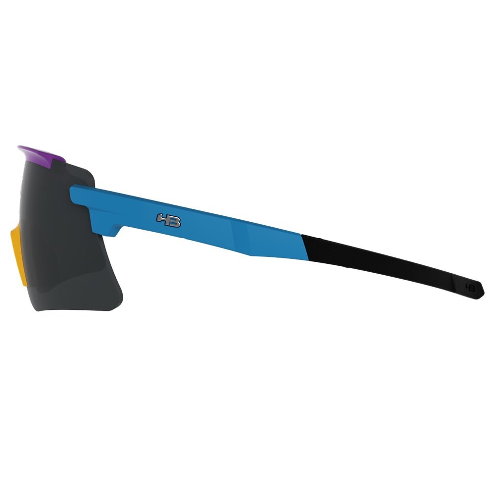 Oculos Solar Hb Apex 10104310653001 Amarelo Fosco Lente Cinza Amarelo 3