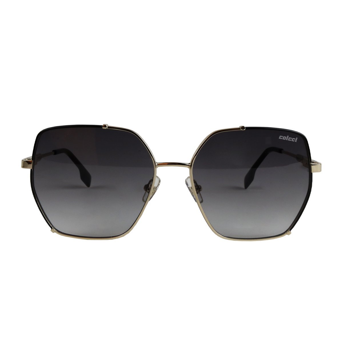 Oculos Solar Colcci C0229e5033 Dourado Brilho Lente Cinza Degrade Dourado 2