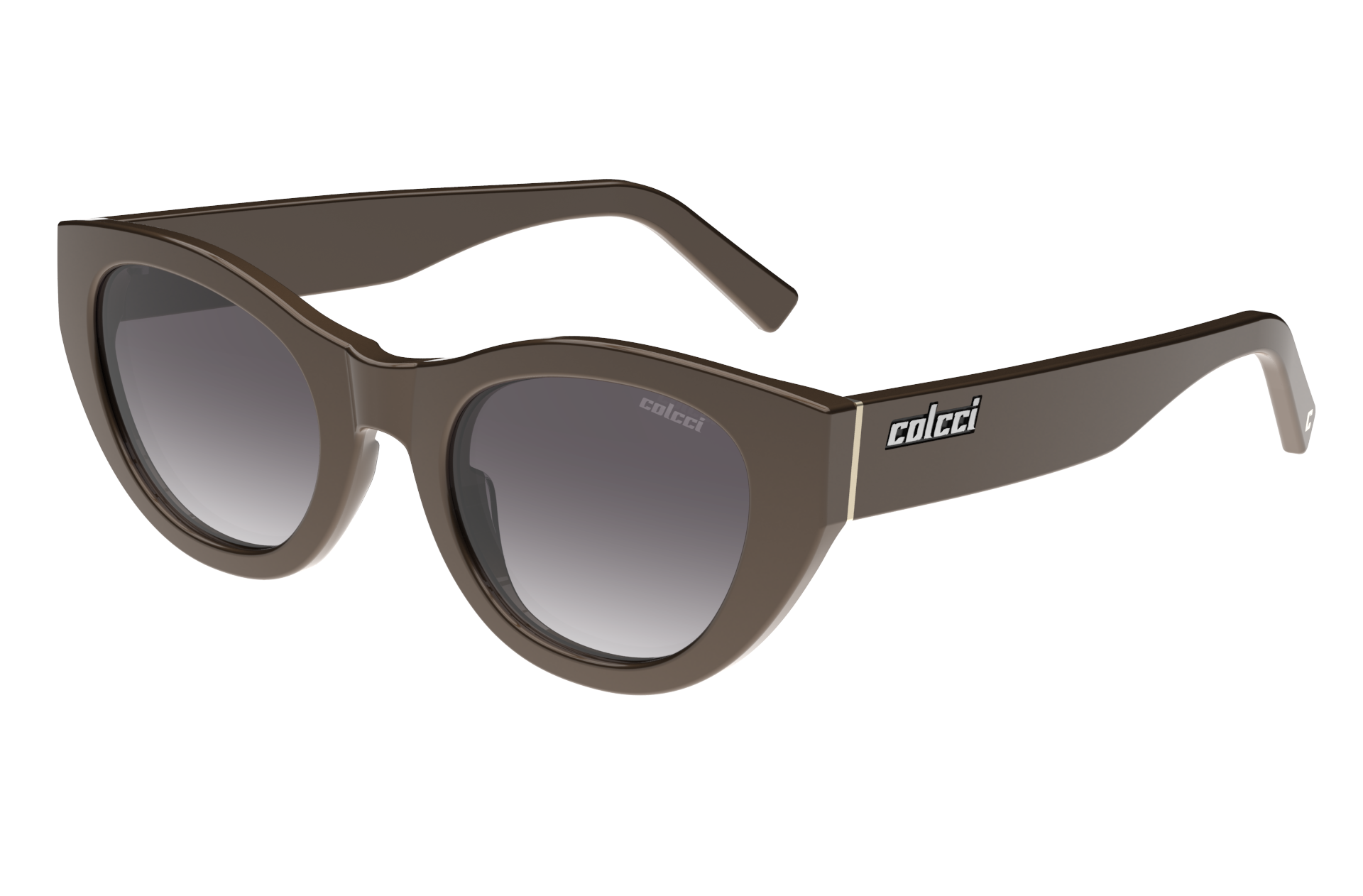 Oculos Solar Colcci Rita C0249ff933 Marrom Brilho Lente Cinza Degrade Marrom 1