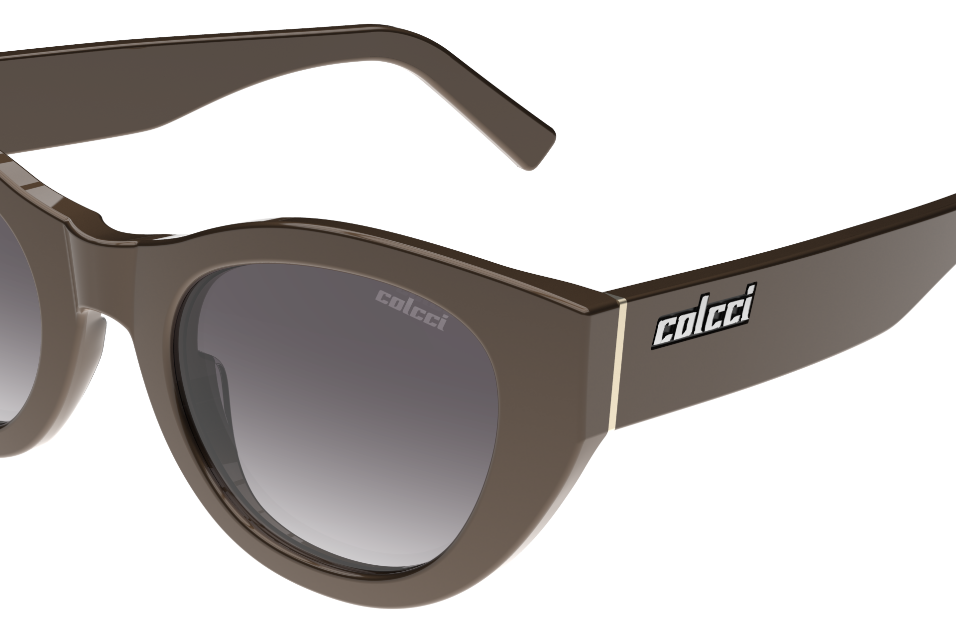 Oculos Solar Colcci Rita C0249ff933 Marrom Brilho Lente Cinza Degrade Marrom 3
