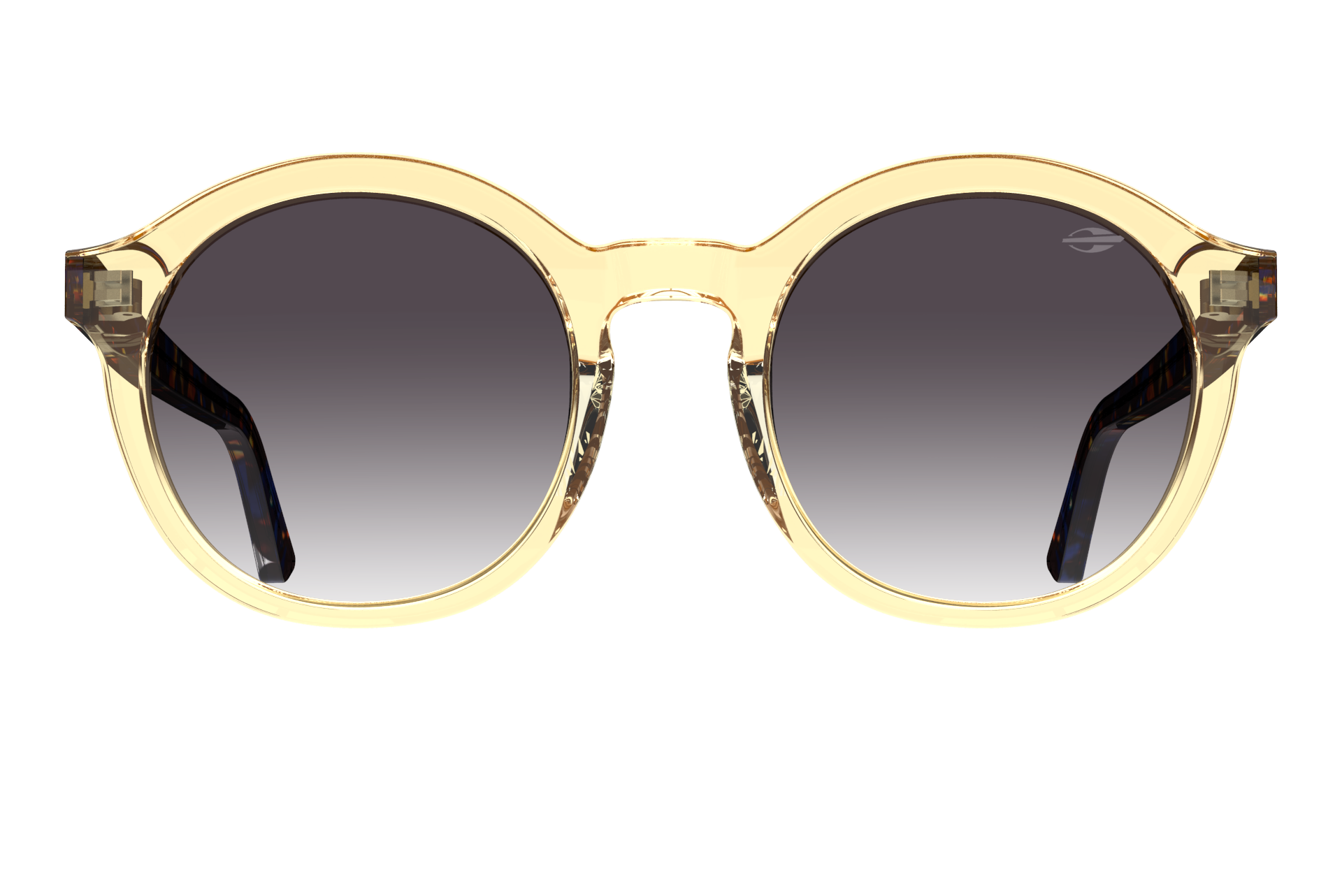 Oculos Solar Mormaii M0157j9133 Amarelo Translucido Lente Cinza Degrade Amarelo 2