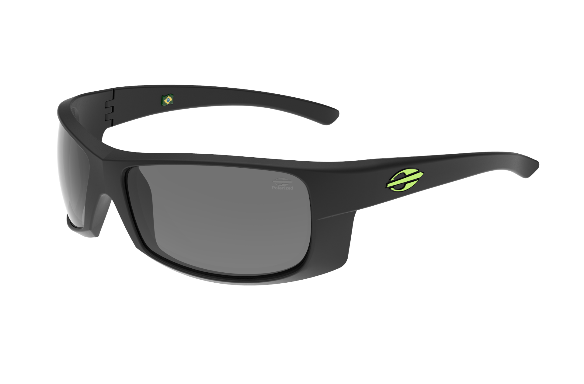 Oculos Solar Mormaii Acqua Ng M0154aas03 Preto Fosco Lente Cinza Polarizada Preto 1