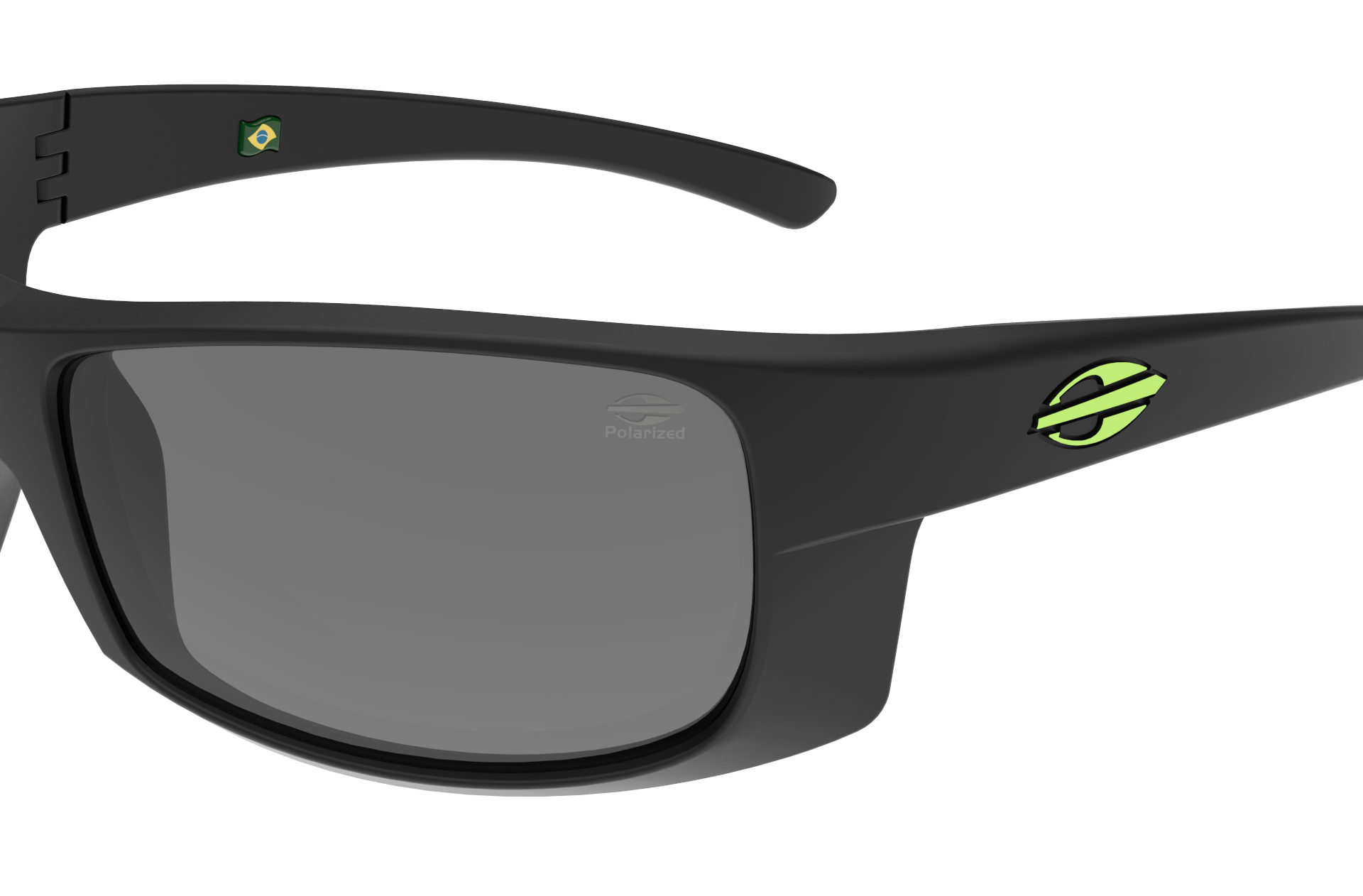 Oculos Solar Mormaii Acqua Ng M0154aas03 Preto Fosco Lente Cinza Polarizada Preto 3