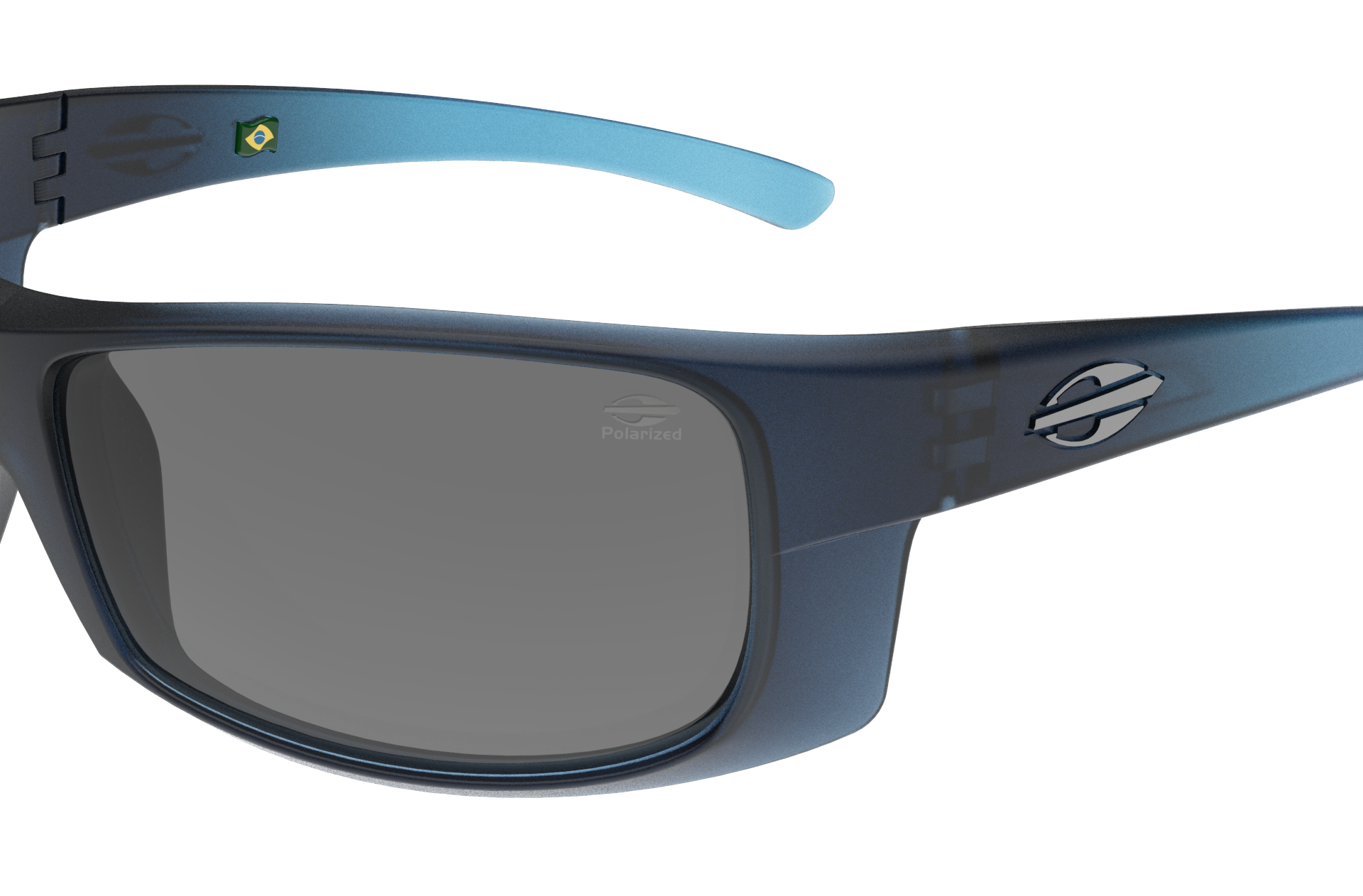Oculos Solar Mormaii Acqua Ng M0154kc603 Azul Fosco Lente Cinza Polarizada Azul 3