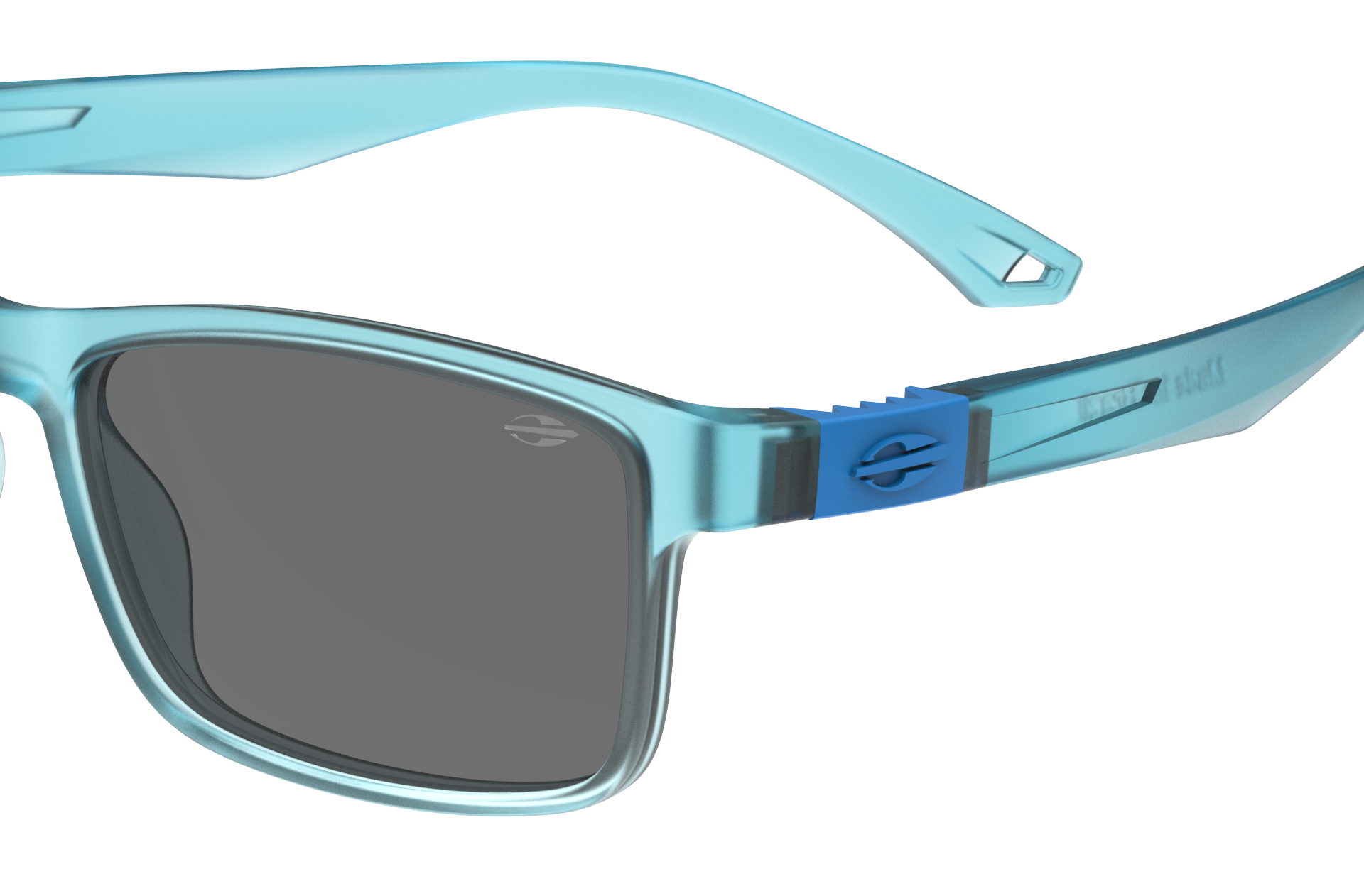 Oculos Solar Infantil Mormaii Rocket Sun M0162kg201 Azul Fosco Lente Cinza Azul 3