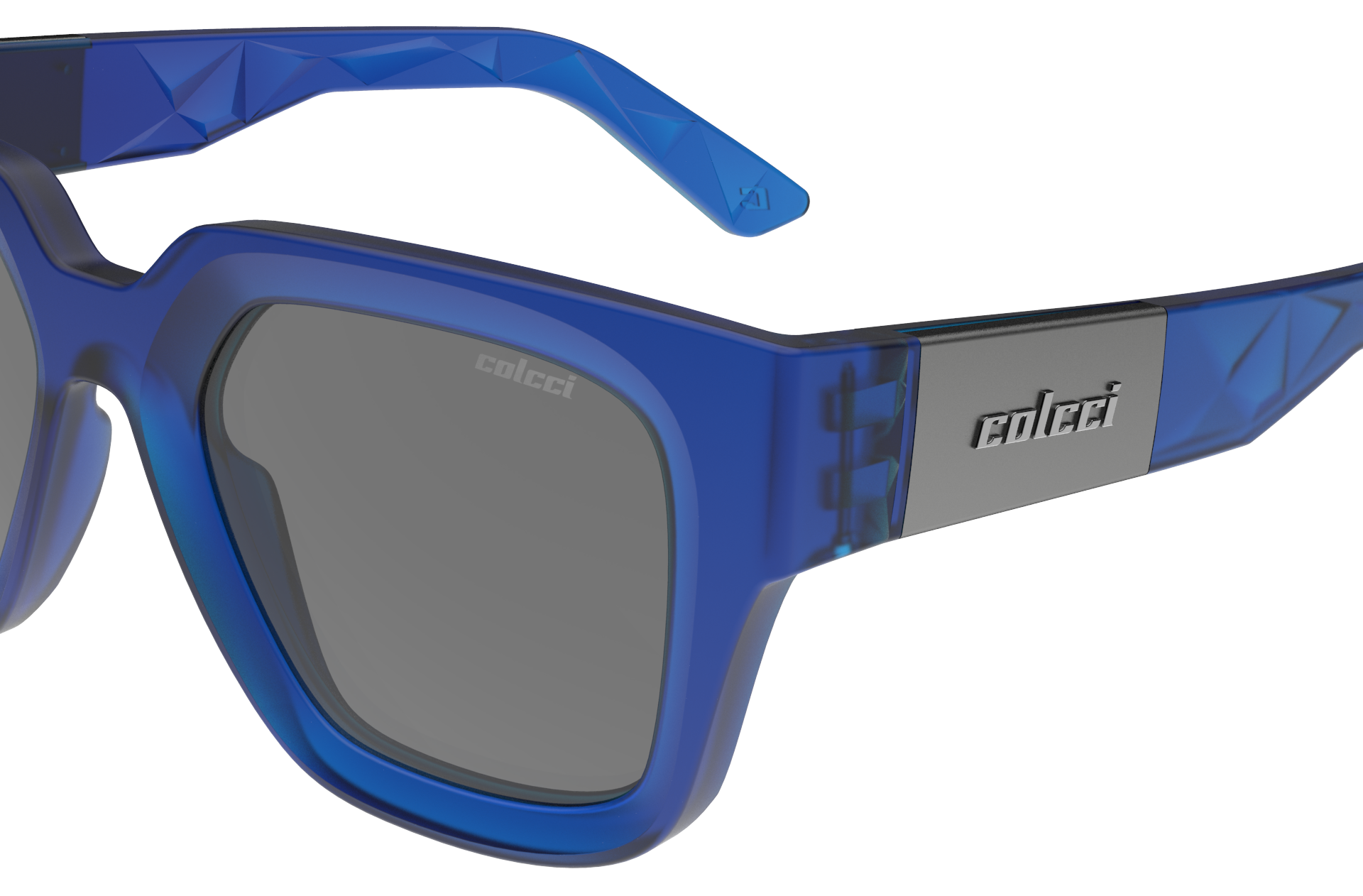 Oculos Solar Colcci Astrid C0251kg101 Azul Fosco Lente Cinza Azul 3