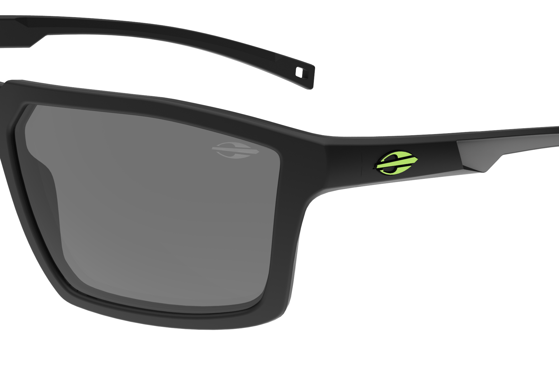 morisol＊ Oculos Solar Mormaii Estocolmo M0159aas01 Preto Fosco Lente Cinza