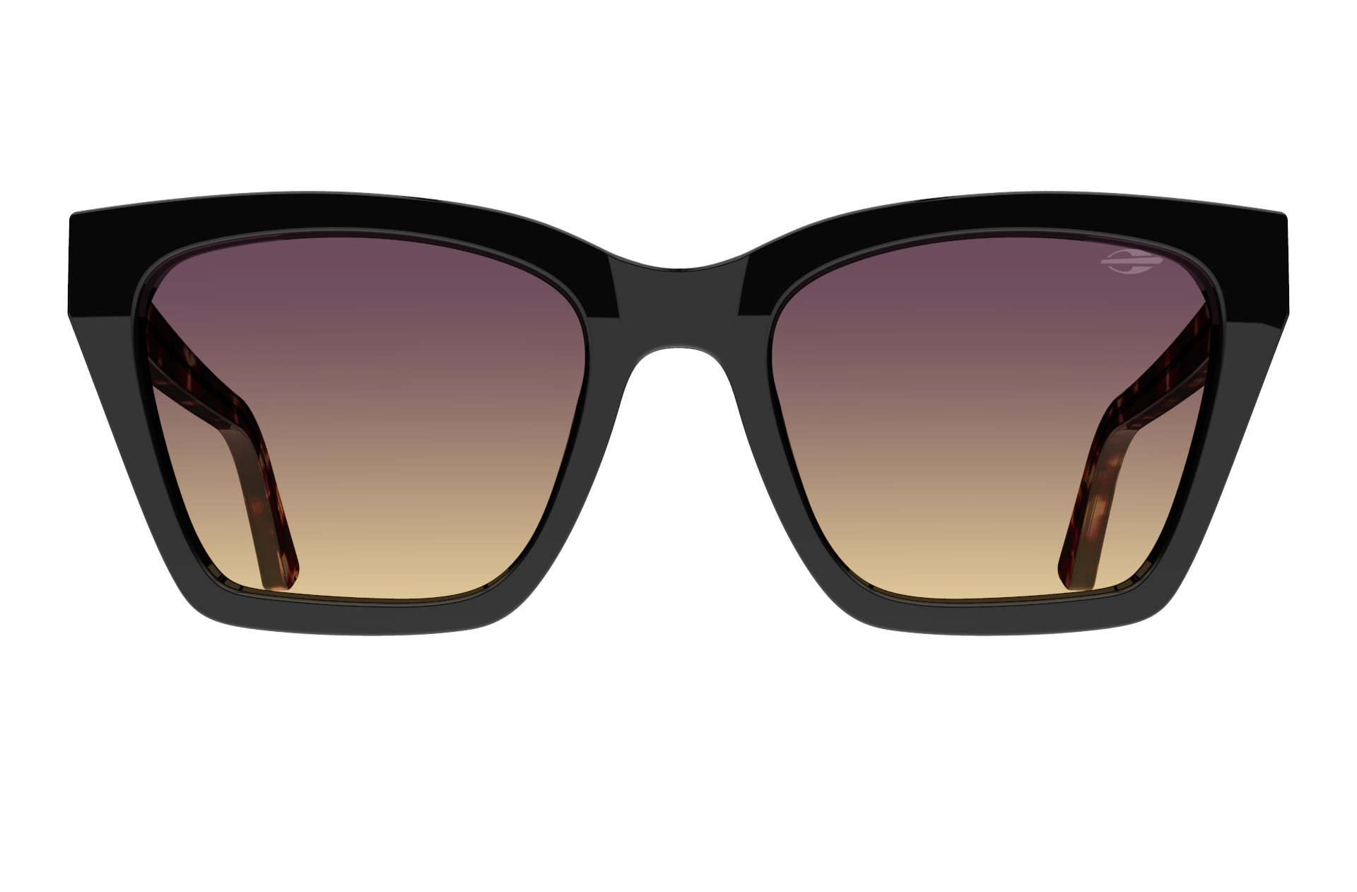 Oculos Solar Mormaii M0156afpa7 Preto Brilho Lente Roxo Degrade Preto 2