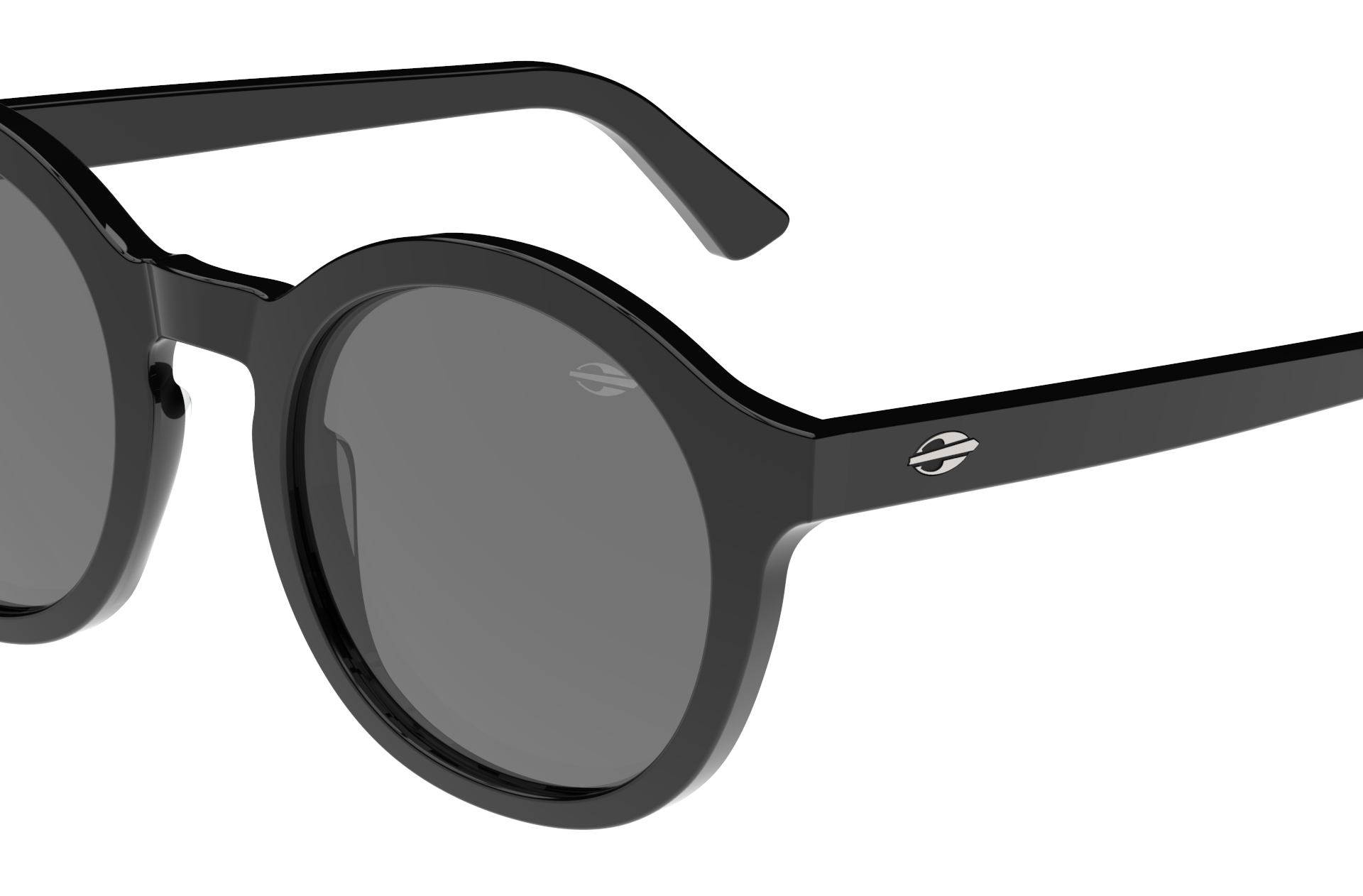 Oculos Solar Mormaii M0157a0201 Preto Brilho Lente Cinza Preto 3