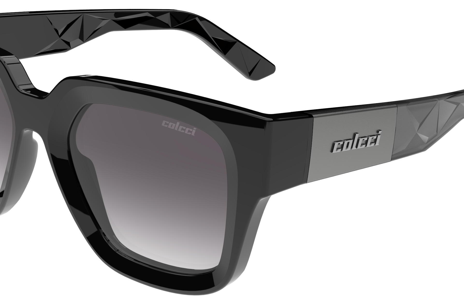 Oculos Solar Colcci Astrid C0251a0233 Preto Brilho Lente Cinza Degrade Preto 3