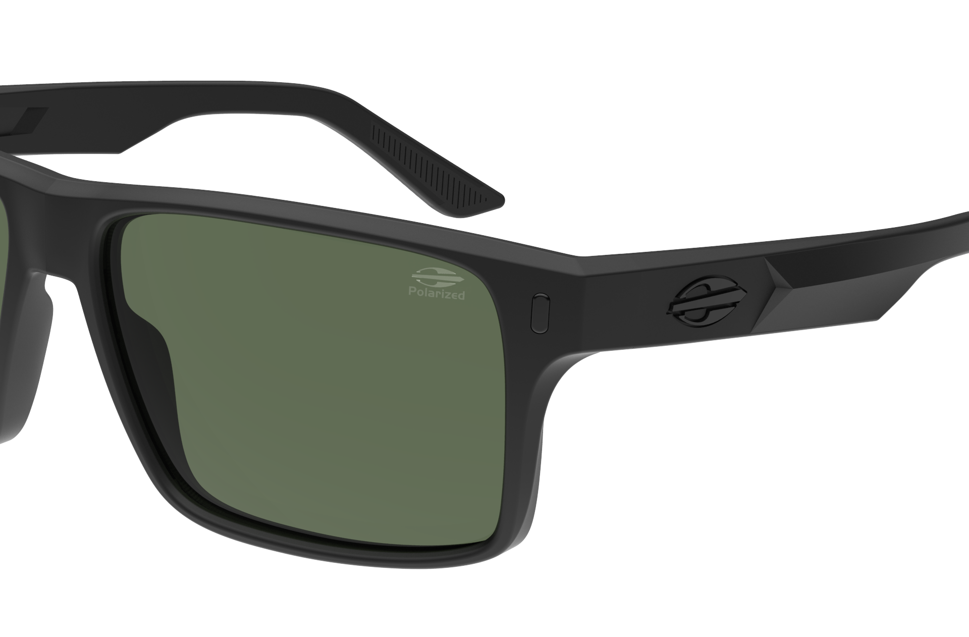 Oculos Solar Mormaii San Juan M0146a1489 Preto Fosco Lente Verde Polarizada Preto 3