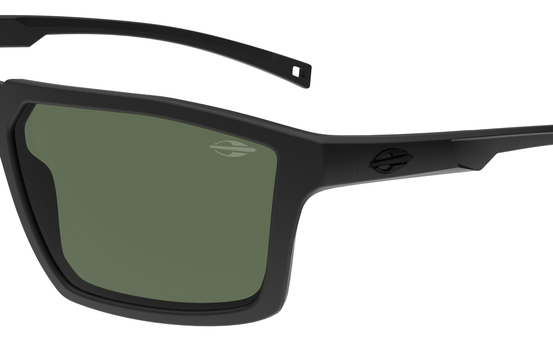 Oculos Solar Mormaii Estocolmo M0159ace71 Preto Fosco Lente Verde Preto 3