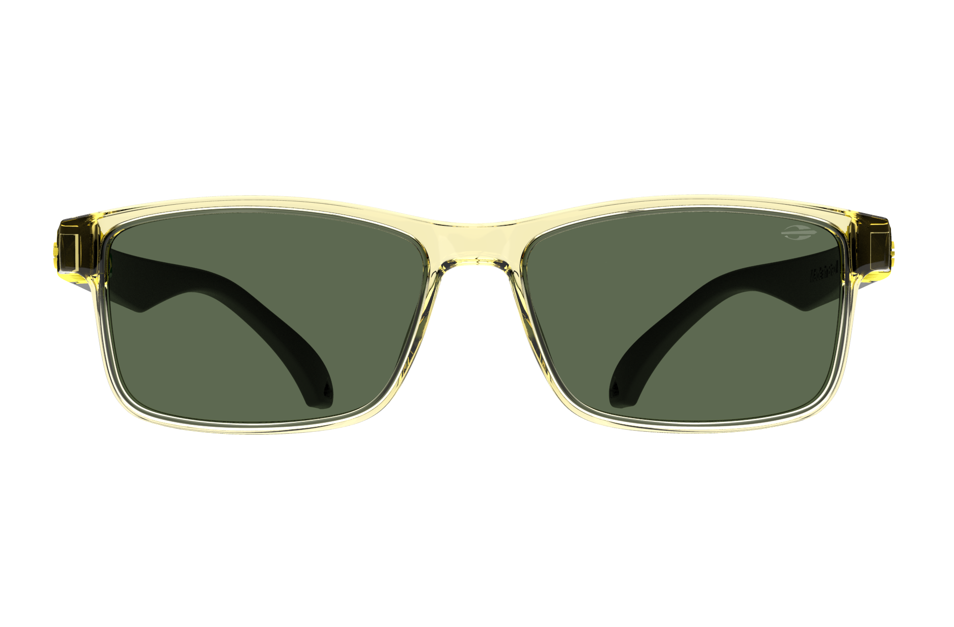Oculos Solar Infantil Mormaii Rocket Sun M0162j9271 Amarelo Translucido Lente Verde Amarelo 2