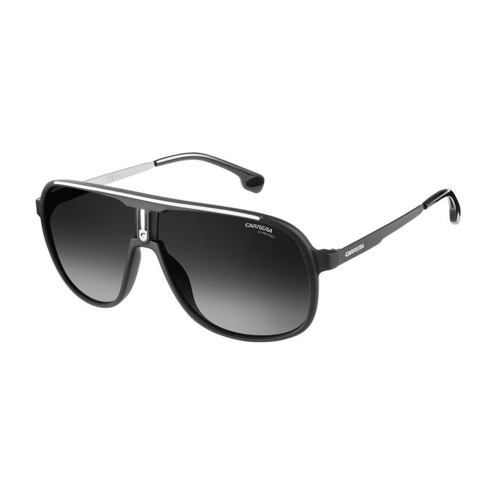 Oculos Solar Carrera 1007/s 0039o 62 Preto Fosco Lente Cinza Degrade Preto 1