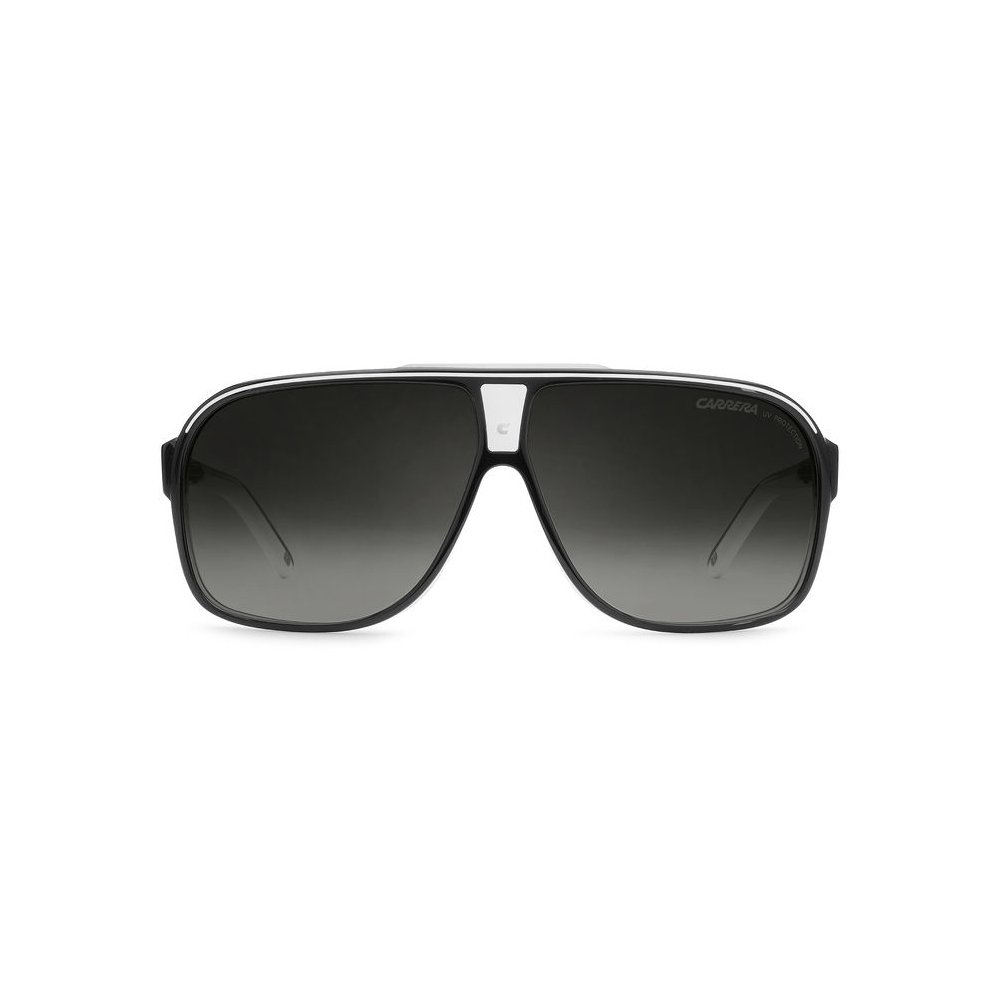 Oculos Solar Carrera Grand Prix 2 T4m 9o 64 Preto Brilho Lente Degrade Cinza Preto 2
