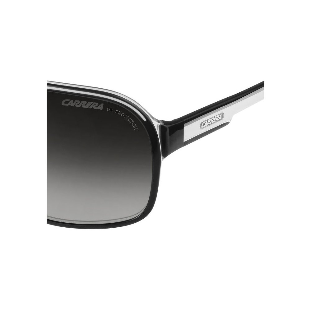 Oculos Solar Carrera Grand Prix 2 T4m 9o 64 Preto Brilho Lente Degrade Cinza Preto 3
