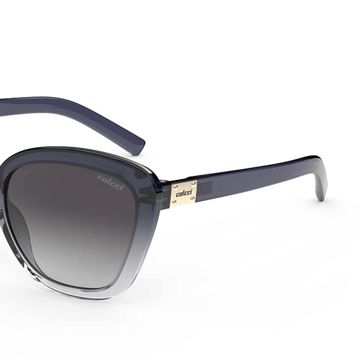 Oculos Solar Colcci Ceu C0186kc333 Azul Translucido Lente Cinza Preto 2
