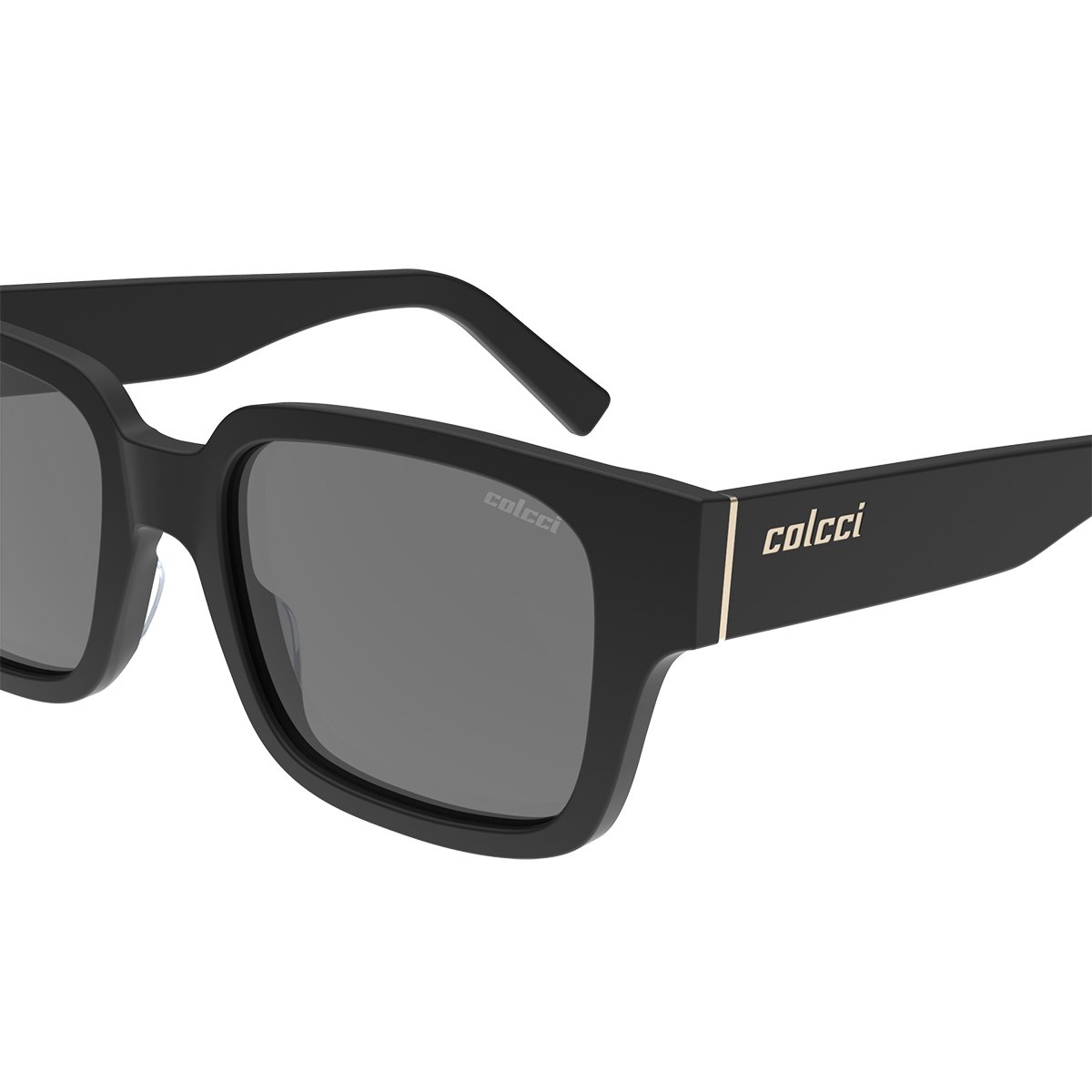 Oculos Solar Colcci Dominique C0235a1401 Preto Fosco Lente Cinza Preto 3