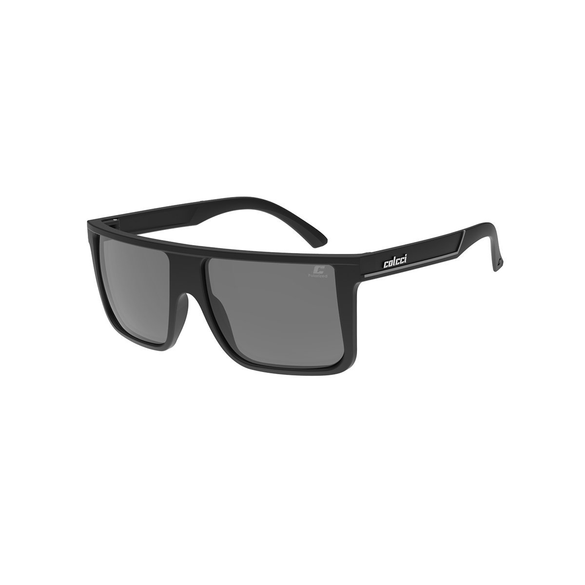 Oculos Solar Colcci Garnet 2 C0220afe03 Preto Fosco Lente Cinza Polarizada Preto 1