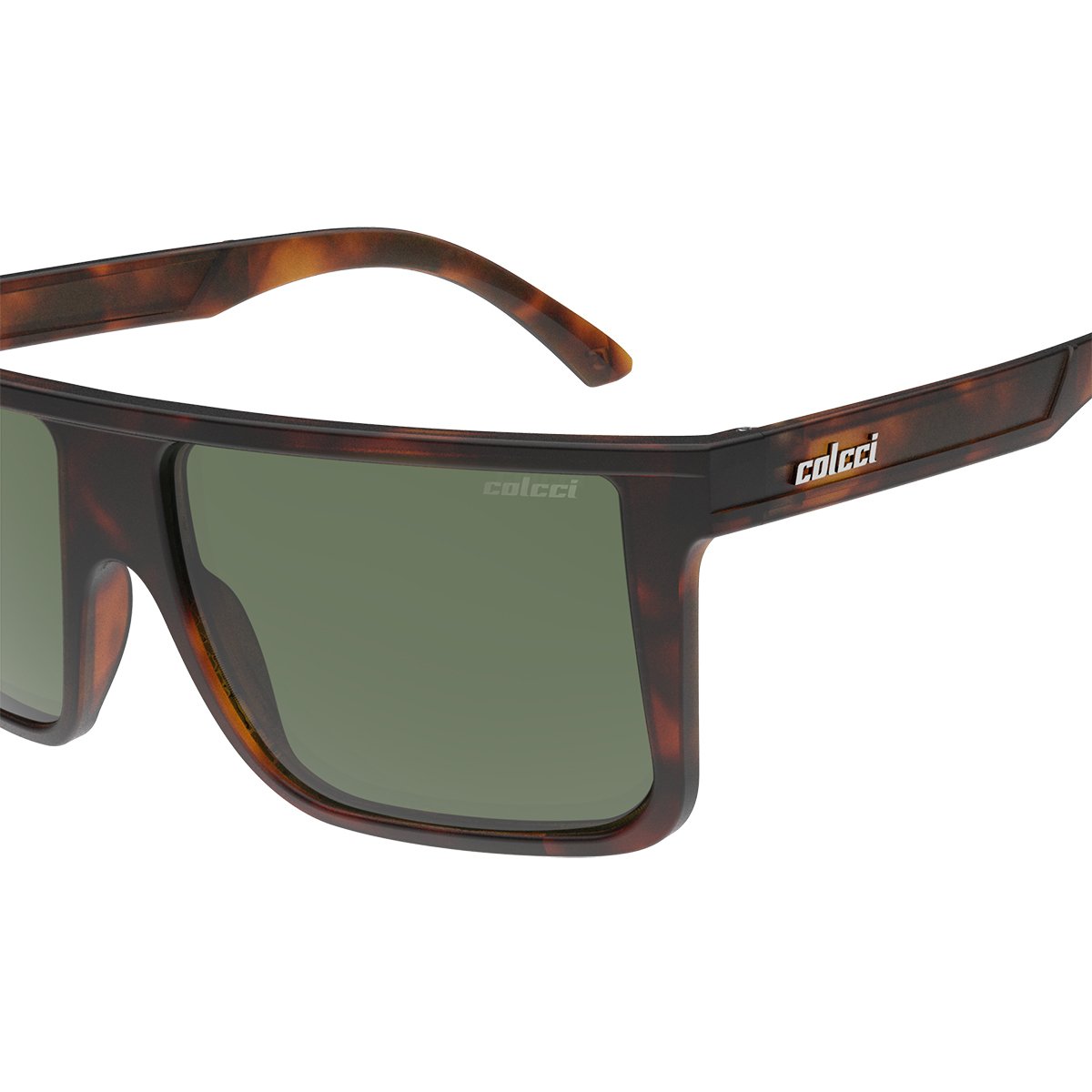 Oculos Solar Colcci Garnet 2 C0220f3971 Marrom Fosco Demi Lente Verde Marrom 3